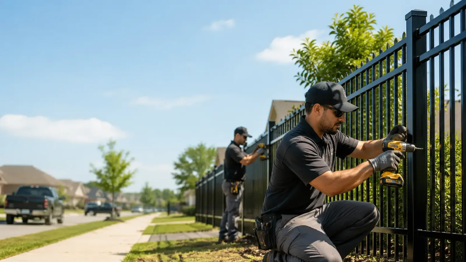 Metal Fence Installation in Goodrich, MI